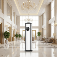 Diffuseur d'arômes sans eau de luxe OEM 1000 ml, contrôle WiFi Bluetooth, diffuseur électrique à parfum longue durée, argent