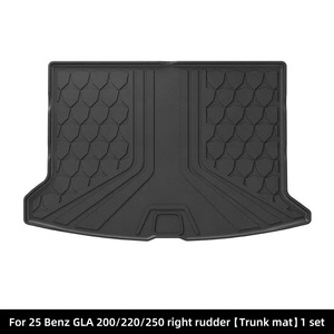 Alfombrillas de Repuesto para Mercedes-Benz <span class=keywords><strong>GLA</strong></span> <span class=keywords><strong>200</strong></span>/220/250 2025, Alfombrillas de TPE a Medida, Impermeables, Semienvolventes, de 3.5 mm de Grosor, Juego de 4 Piezas para el <span class=keywords><strong>Maletero</strong></span> - Product Image 3