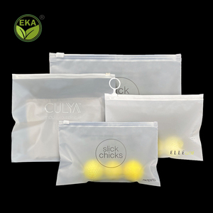 Bolsa de plástico con cierre hermético para embalaje de alimentos, bolsa de embalaje con cierre automático, para embalaje de prendas de maíz, empaques de Fénix biológico - Product Image 6