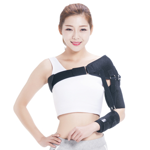 อุปกรณ์พยุงไหล่หลังผ่าตัดกระดูกและข้อ สำหรับฟื้นฟูอาการบาดเจ็บบริเวณหมอนรองไหล่ ช่วยพยุงป้องกันการเคลื่อนไหวผิดทิศทาง พร้อมหมอนรองสำหรับการยืดไหล่ - Product Image 6