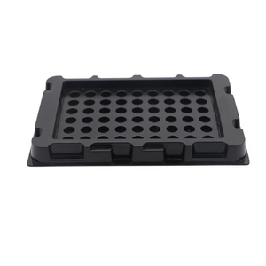 Hard Plastic Packing Packaging Plastic Blister Tray Insert Packaging Custom Hard Black Plastic Tray Blister Packing PS PVC Blister Packaging Insert