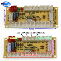 Contrôleur de jeu d'arcade USB par Arc Sanwa Type Joystick Button Board Zero Delay Cable PC Raspberry Pi Cheap Price Game Machine