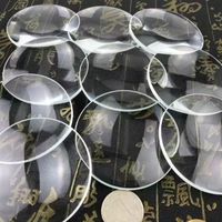 Loupe de haute définition et haute puissance en verre cristal à lentille convexe, directement de l'usine RAehoboth, pour expériences de physique étudiantes 1