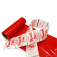 Pita Resin Lilin Merah Tahan Lama Kecepatan Tinggi 110mm*200m untuk Kertas Sintetis Satin Dekorasi Festival Kemasan Hadiah