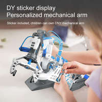 Kit de construction de bras robotique hydraulique 3 en 1, 220 pièces, assemblage DIY, jouet scientifique et d'ingénierie pour enfants de 8 ans et plus