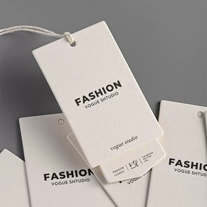 Customized high-end clothing tags, luxurious and simple trademarks - Product Image 3