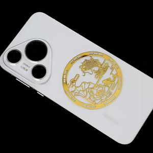 Autocollant de téléphone portable en métal, motif zodiaque cambodgien 2026, pour l'année du mouton, Dieu Éléphant, vente en gros d'usine, transfrontalier - Product Image 4