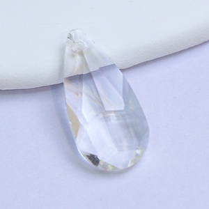 Breloques au chalumeau pendentifs <span class=keywords><strong>lustre</strong></span> <span class=keywords><strong>en</strong></span> <span class=keywords><strong>verre</strong></span> clair conception goutte d'eau à facettes <span class=keywords><strong>pour</strong></span> arbre de noël mariage maison perles de <span class=keywords><strong>verre</strong></span> <span class=keywords><strong>en</strong></span> cristal - Product Image 2