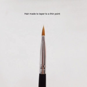 Pincel para Cejas y Delineador <span class=keywords><strong>de</strong></span> <span class=keywords><strong>Ojos</strong></span>, con Punta Fina y Afilada, Ultrafino, Plano, Recto, Angular y Redondo - Product Image 2