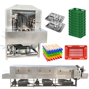 Commercial Basket Cleaning Washing Equipment Bake Cake <b>Pan</b> Shopping Basket Plastic Pallet Turnover Basket Machine Price - Product Image 1