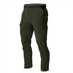 Pantalon cargo droit décontracté pour homme, écologique, respirant et léger, taille mi-haute, pour le travail en groupe - Service OEM de haute qualité - Product Image 2