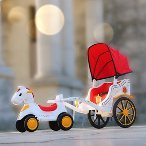 La Chine fournit 3 en 1 voiture électrique <span class=keywords><strong>Pony</strong></span> Rickshaw Royal Carriage voiture électrique de grande valeur voiture parent-enfant - Product Image 6
