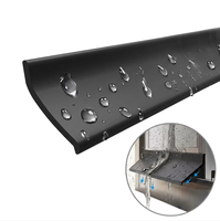 Bande de dérivation d'eau de pluie pour fenêtre Xinhong, couleur personnalisée, en EPDM, auto-adhésive, joint d'étanchéité pour portes et fenêtres de balcon