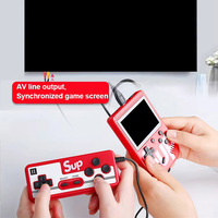 Console de Jeu Portable 400-en-1 Pas Chère, Écran 3.0 Pouces, Style Rétro Classique, Joystick, Idéale pour Cadeau d'Anniversaire Enfant