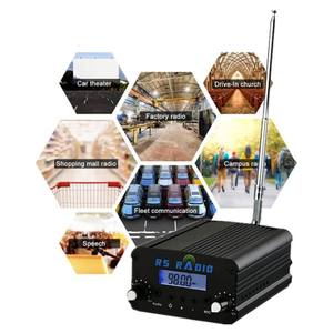 送料無料 卸売 OEM 7W FMトランスミッター ミニラジオ ステレオステーション ドライブイン教会用 - Product Image 2