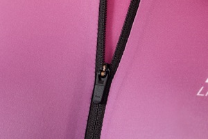 OEM JS Maillot de <span class=keywords><strong>cyclisme</strong></span> personnalisé à manches courtes en tissu Italie MITI pour femmes Vêtements de vélo - Product Image 5