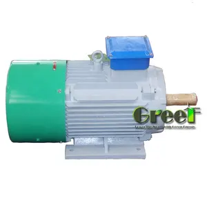Generador síncrono de imán permanente, 60 KW, 20 RPM, 3 fases, CA, baja rpm