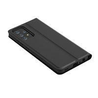 Étui à rabat léger de luxe antichoc en PU+TPU avec support magnétique et emplacements pour cartes pour 13/14 Pro Max