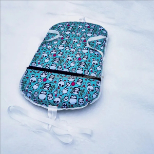 1-2 koltuk katlanabilir PVC şişme Toboggan şişme kar kızağı Oxford malzeme slesle& kar tüpü oyuncaklar için güvenlik özellikleri ile