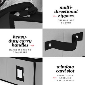 18-24 Rolls Kích Thước Tiêu Chuẩn Giáng Sinh Gói Giấy Lưu Trữ Túi Lưu Trữ Dưới Giường Hộp Lưu Trữ - Product Image 5