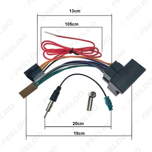 Câble de faisceau Audio stéréo ISO pour <span class=keywords><strong>Peugeot</strong></span> 207 <span class=keywords><strong>307</strong></span> 307CC 407 pour citroën C2 C5 <span class=keywords><strong>adaptateur</strong></span> de fil d'antenne Radio - Product Image 6