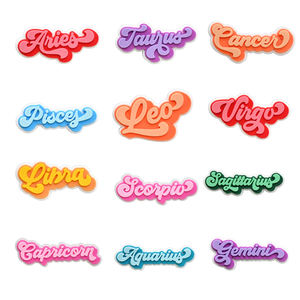 Gantungan Sepatu 12 Zodiak Tanda Zodiak Aries Taurus Gemini Cancer <span class=keywords><strong>Leo</strong></span> Virgo Libra Scorpio Sagittarius Capricorn Aquarius Pisces - Product Image 4