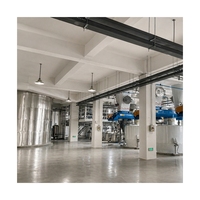 Usine de fabrication de poudre détergente avec sécheur par pulvérisation, mélangeur, refroidisseur à lit fluidisé et emballage automatique