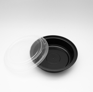 Conteneur alimentaire rond jetable en plastique PP avec couvercle hermétique, anti-fuite, sans BPA, pour la restauration - Product Image 6