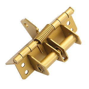 Charnière à ressort robuste pour porte, 4 pouces, réglable, design industriel, en fer, angle d'ouverture de 180 degrés - Product Image 3