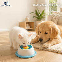 Bol de léchage pour chat, mangeoire lente, tapis de léchage pour chien, bol interactif pour animaux de compagnie, tapis de léchage pour friandises