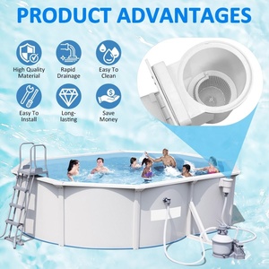 Panier de remplacement pour <span class=keywords><strong>skimmer</strong></span> de piscine Pentair 513330, panier de <span class=keywords><strong>skimmer</strong></span> mural pour piscine hors sol avec poignée - Product Image 5