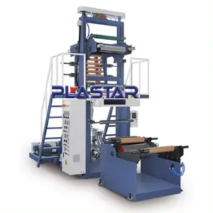 PLASTAR Mini-Typ beutelherstellungsmaschine Taiwan Qualität Durchblaser Extruder biologisch abbaubar Kunststoff HDPE/LDPE-Blätter-Blasmaschine