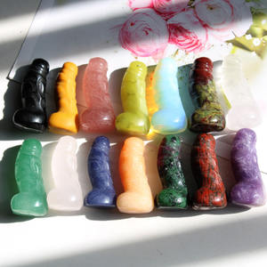 Toptan fiyat 2 inç doğal kaya taş yapay yapay yapay <span class=keywords><strong>Penis</strong></span> <span class=keywords><strong>Penis</strong></span> zanaat 2 inç taş kristal Mini <span class=keywords><strong>Penis</strong></span> oyma şifa için - Product Image 4