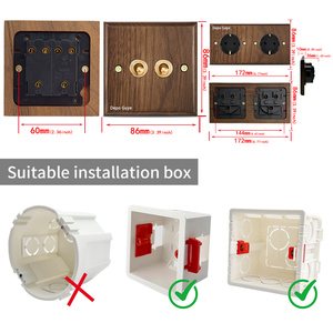 Interruptor <span class=keywords><strong>de</strong></span> luz y enchufe antiguo estándar <span class=keywords><strong>de</strong></span> la UE Francia, interruptor <span class=keywords><strong>de</strong></span> pared antiguo para villa/hotel, botón <span class=keywords><strong>de</strong></span> encendido/apagado <span class=keywords><strong>de</strong></span> 16A, interruptor eléctrico <span class=keywords><strong>de</strong></span> pared. - Product Image 6