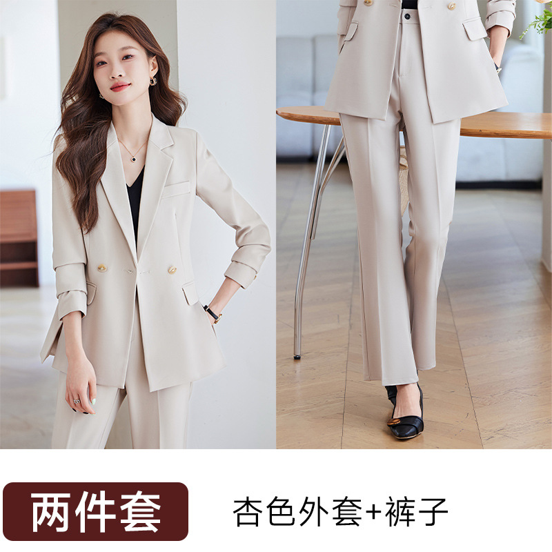 apricot suit pants