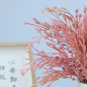 ช่อดอกไม้ประดิษฐ์สีชมพู Ruilisi สำหรับตกแต่งงานแต่งงานและบ้าน - Product Image 4