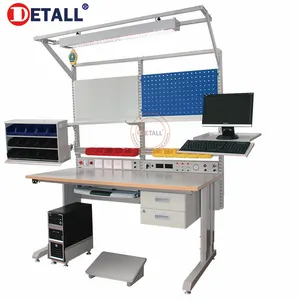 mobile repair table steel mobile work bench standard worktable for workshop