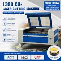 Máquina de Grabado Láser CO2 1390, Máquina de Corte de Madera y Acrílico, Cortadora Láser de 100W, 130W, 150W, Ruida RECI EFR S&A CW5200 Chiller