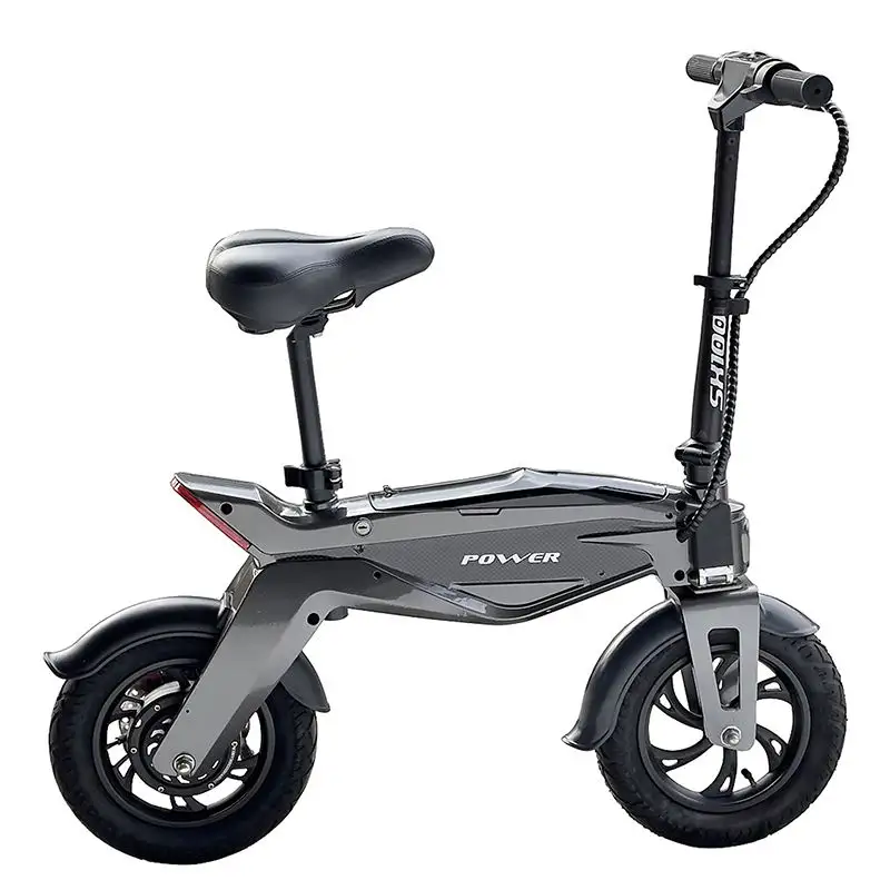 Prezzo interessante 350w 12 "aria riempita pneumatico max carico 100kg adulto pieghevole scooter elettrico con sedile