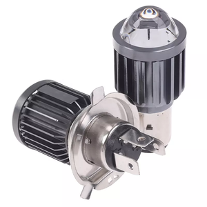 Phare LED pour moto BA20D H4, projecteur avant bicolore, feux antibrouillard étanches pour rénovation/amélioration - Product Image 3
