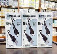 Precios Increíbles: Cable USB Tipo-C Multifunción de Carga Rápida para Celular, 3.8 OD, Transferencia de Datos, 10*2, 66W, 6A, 1000mm de Longitud