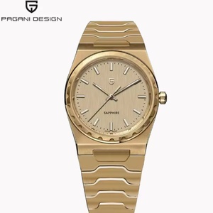 Nouvelle montre à quartz pour homme PAGANI Design 2025, 37 mm, VJ21, saphir, acier inoxydable, étanche, montres-bracelets, Reloj Hombre, verre PDYS020 - Product Image 1