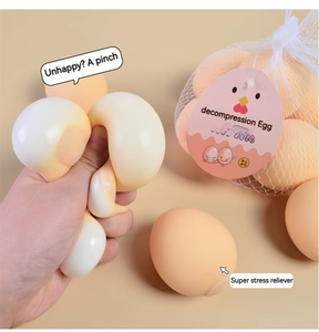 ลูกบอลบีบ TPR ขนาดเล็กนุ่มพิเศษ ขายส่ง สีรุ้ง บรรเทาความเครียด - Product Image 4