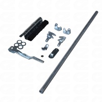 Kit de verrous de conteneur en acier forgé robuste, quincaillerie de porte de remplacement universelle pour conteneurs maritimes et camions