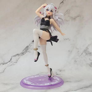 Esin toys-figuras de animación de postura de pie para mujer, juguete de hermosa chica de 32cm, akura Little Witch TIFA lockhard - Product Image 3