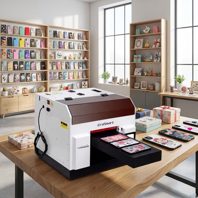 For 6 Color 3D Effect Automatic UV Inkjet Flatbed Printer with AcroRIP Software and L800 Print Head