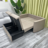 Kunden spezifische 2 Sites Sofa Cum Bed Kleine Wohnung Multifunktion möbel