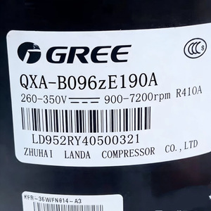 Compresseur Scroll Gree QXA-A091zE190A 260-350V 900-7200rpm R410a - Product Image 5