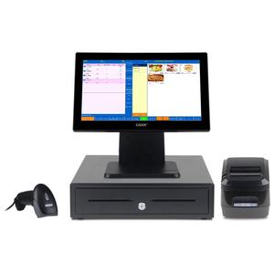 Sistema de terminal Pos de caja registradora de restaurante Sistema de pago Pos de pantalla táctil completo ODM todo en uno - Product Image 2