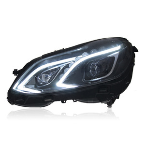 Conjunto de Faros LED para <span class=keywords><strong>Mercedes</strong></span> Benz Clase E W212 2010-2015, Actualización al Estilo W213, Lente de Proyector DRL, Señal de Giro Dinámica - Product Image 3